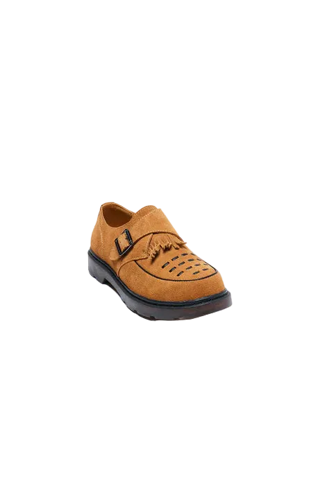 OV Suede Monk Strap Loafer