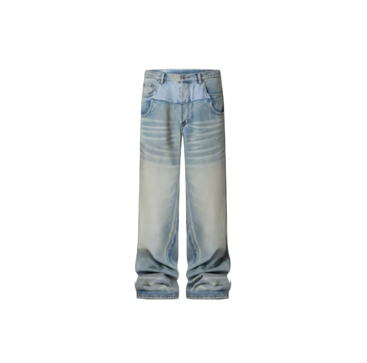 Baggy Double Waisted Jeans