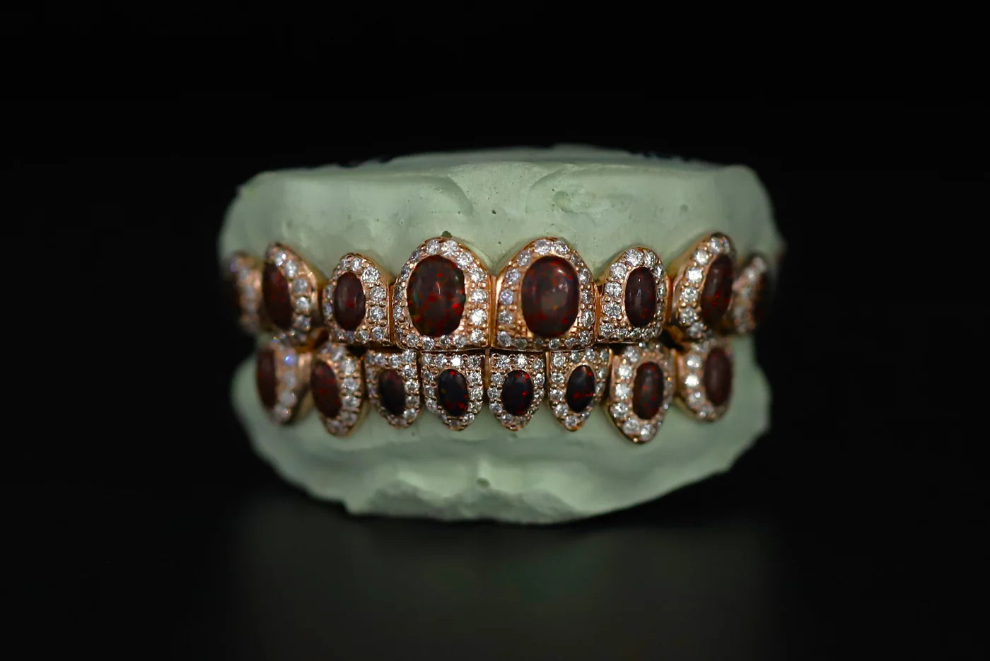 Diamond Opal Set Grillz