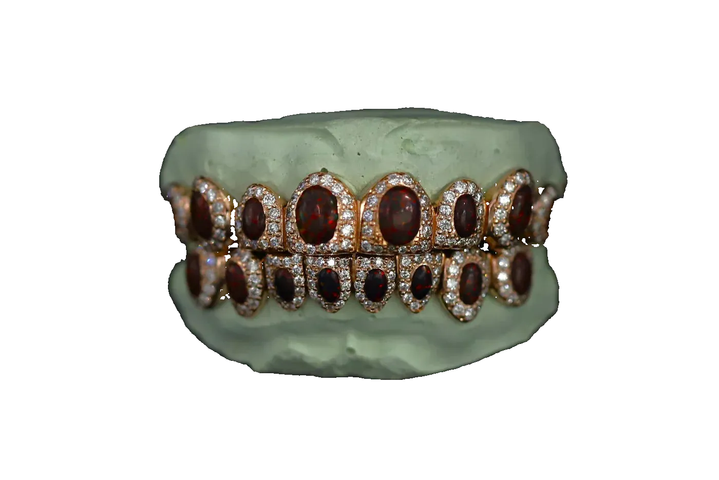Diamond Opal Set Grillz