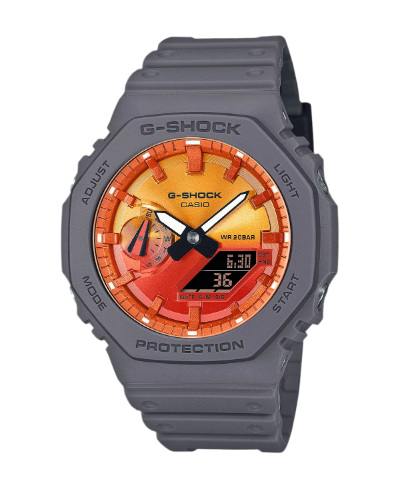 Orange Face G Shock Watch