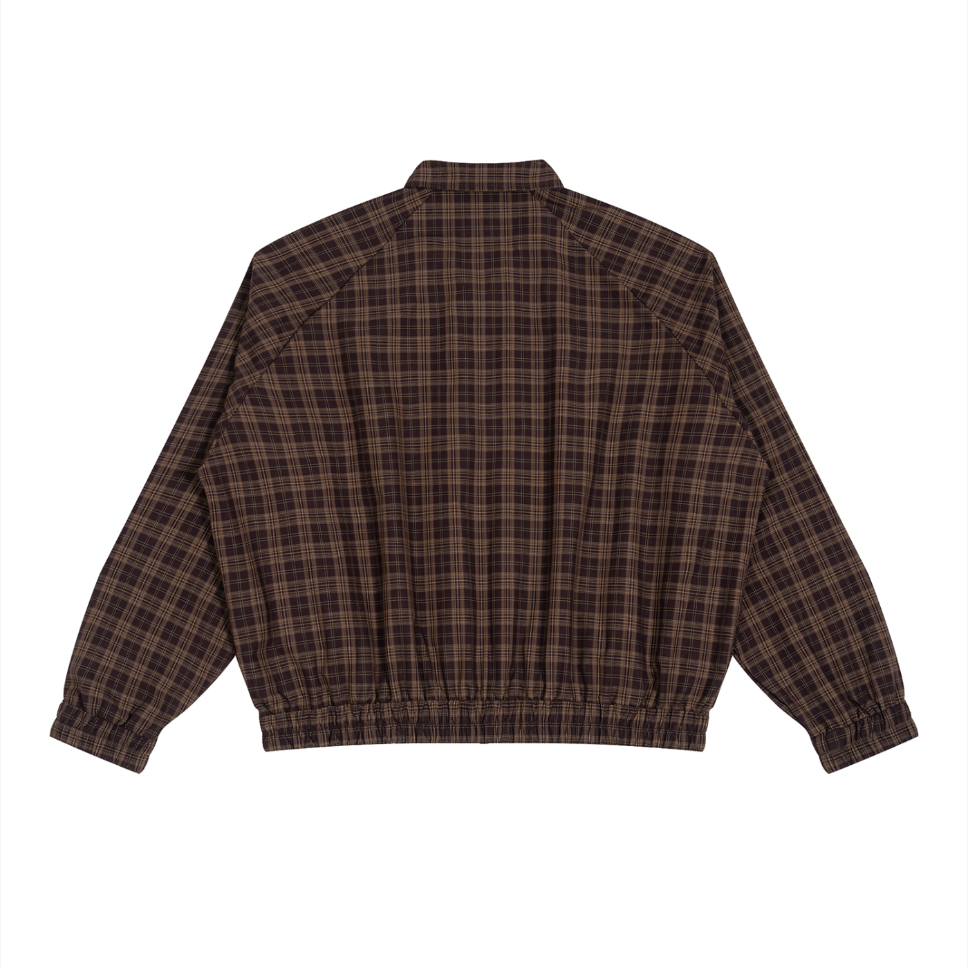 OV Plaid Full-Zip Track Jacket
