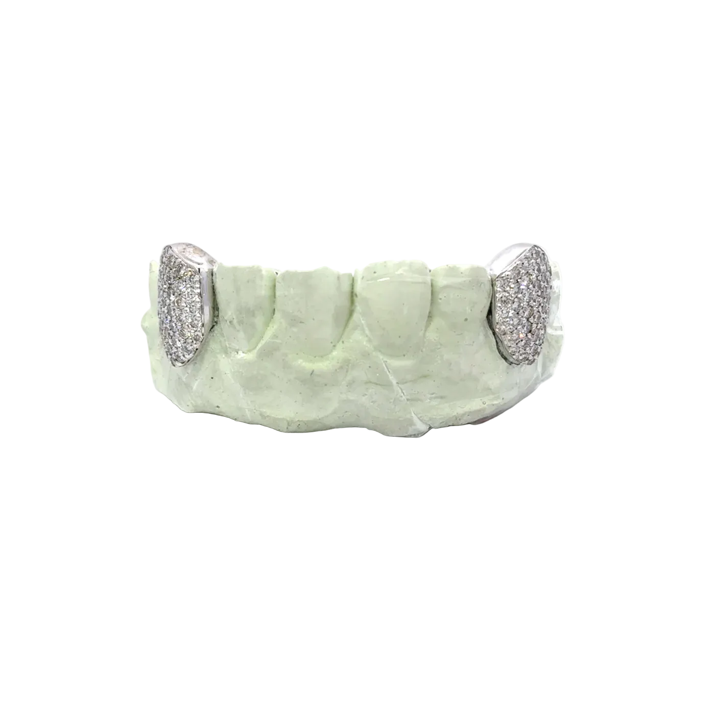 Diamond 2 Pc With Back Bar Grillz