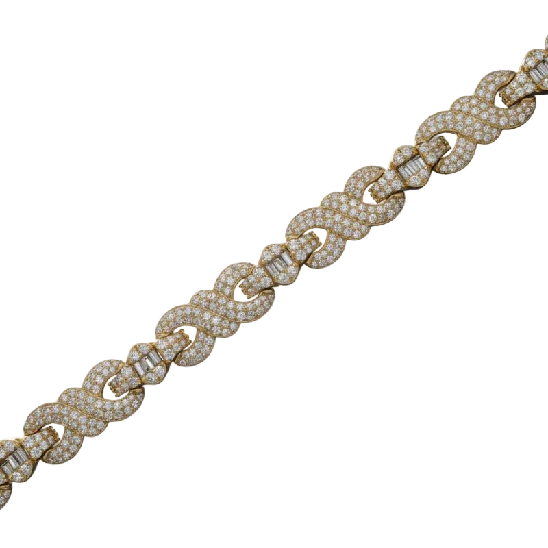OV Diamond Infinity Bracelet