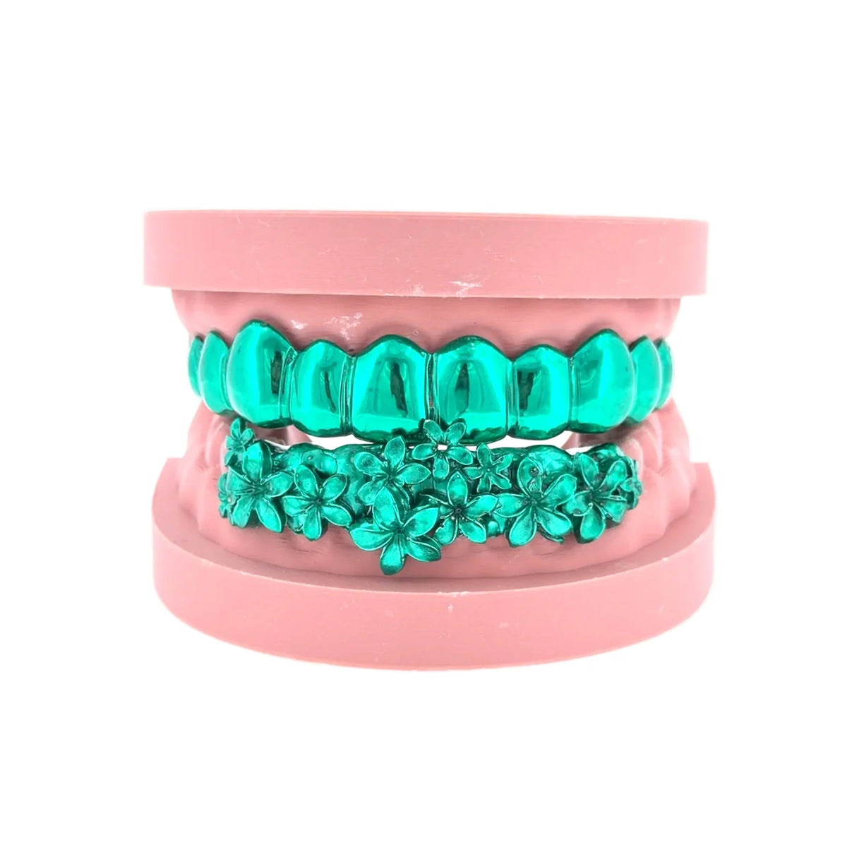 OV Metallic Flower Grillz