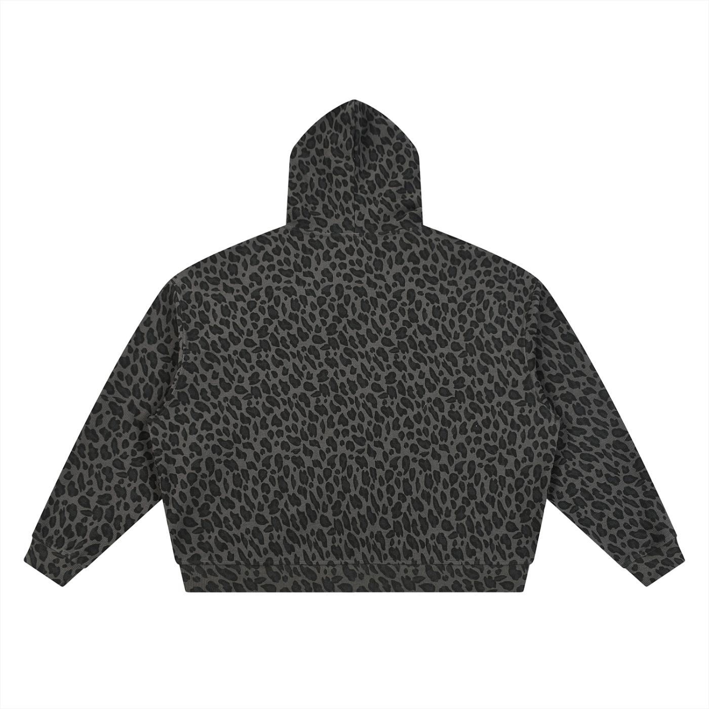 OV Leopard Print Waffle Hoodie