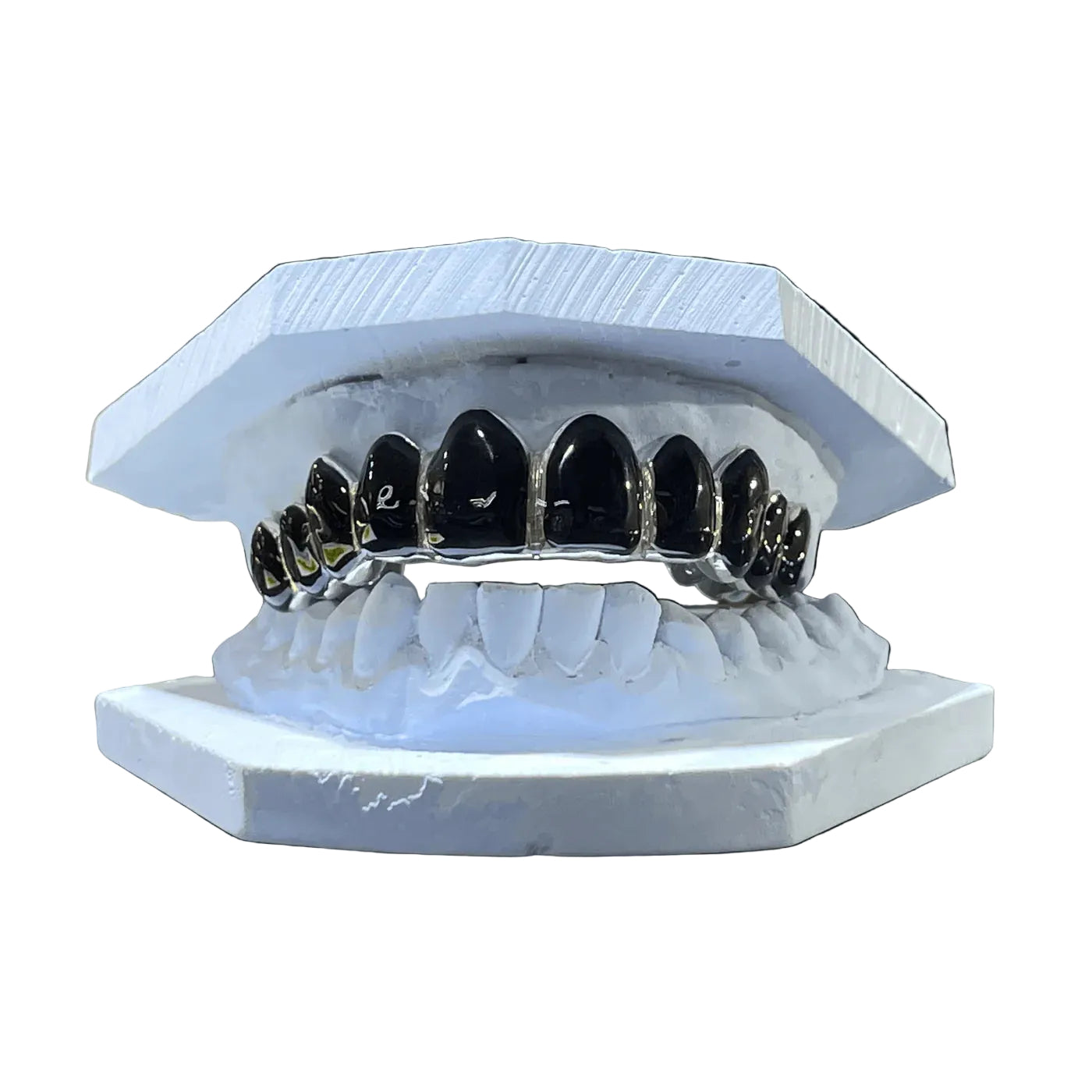 Black Enamel Grillz