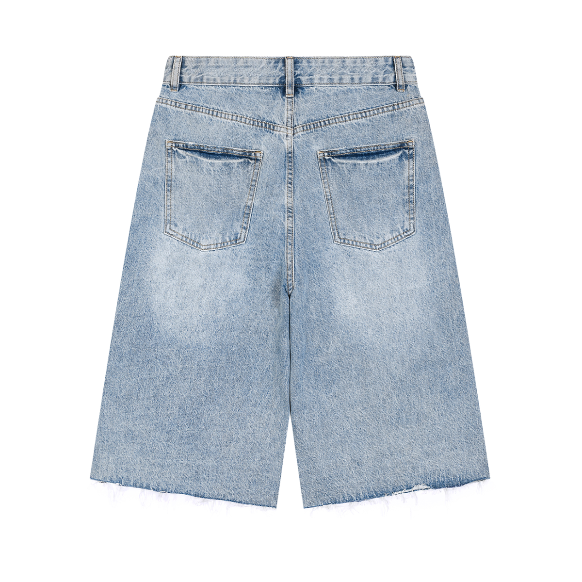 OV Distressed Denim Shorts