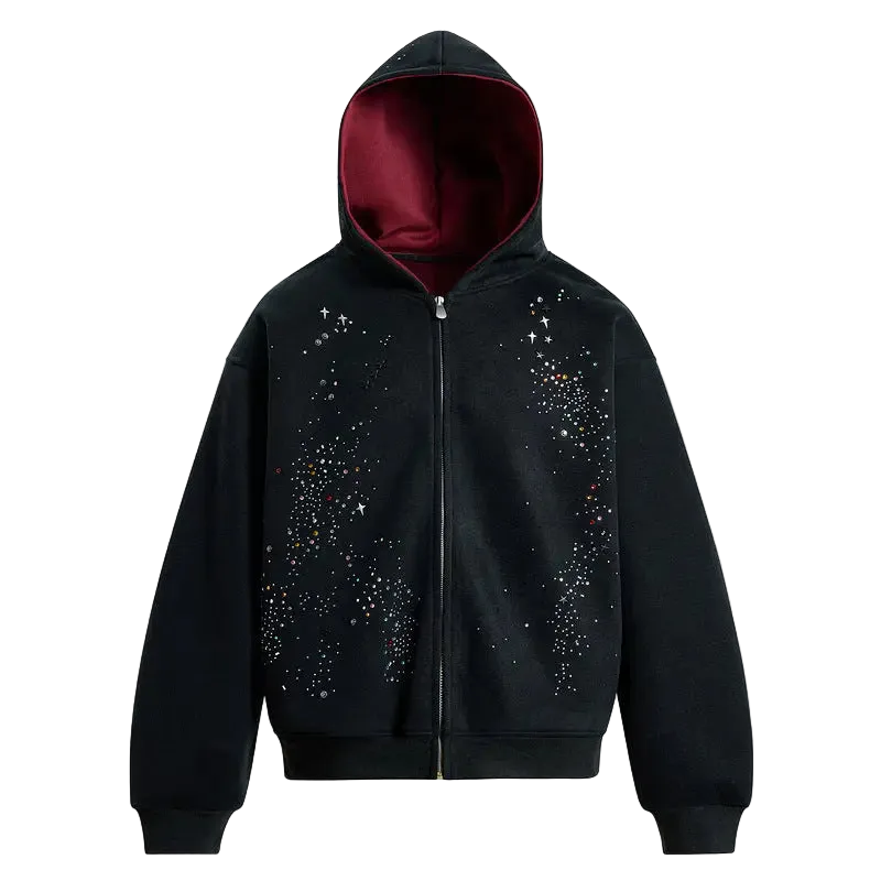 Rhinestone Hoodie