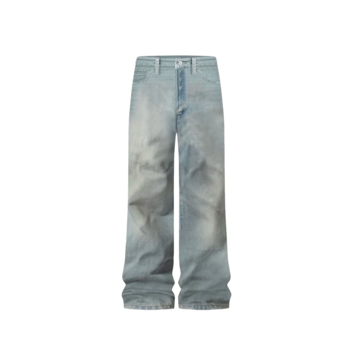 Worn Look Baggy Jeans