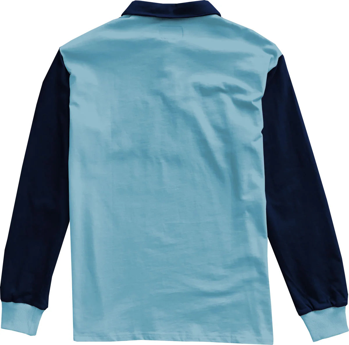 OS Color Block Long Sleeve Polo
