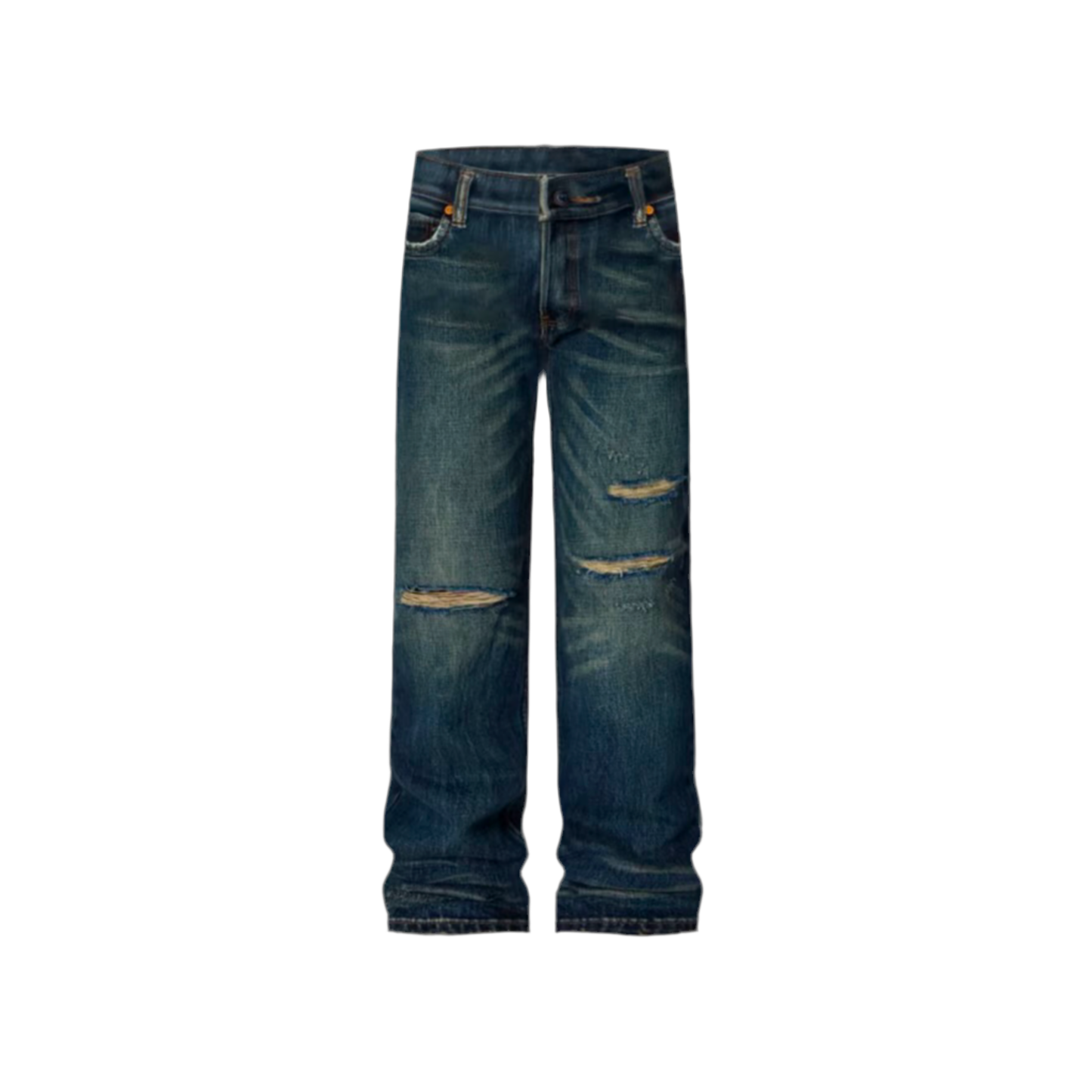Distressed Vintage Denim
