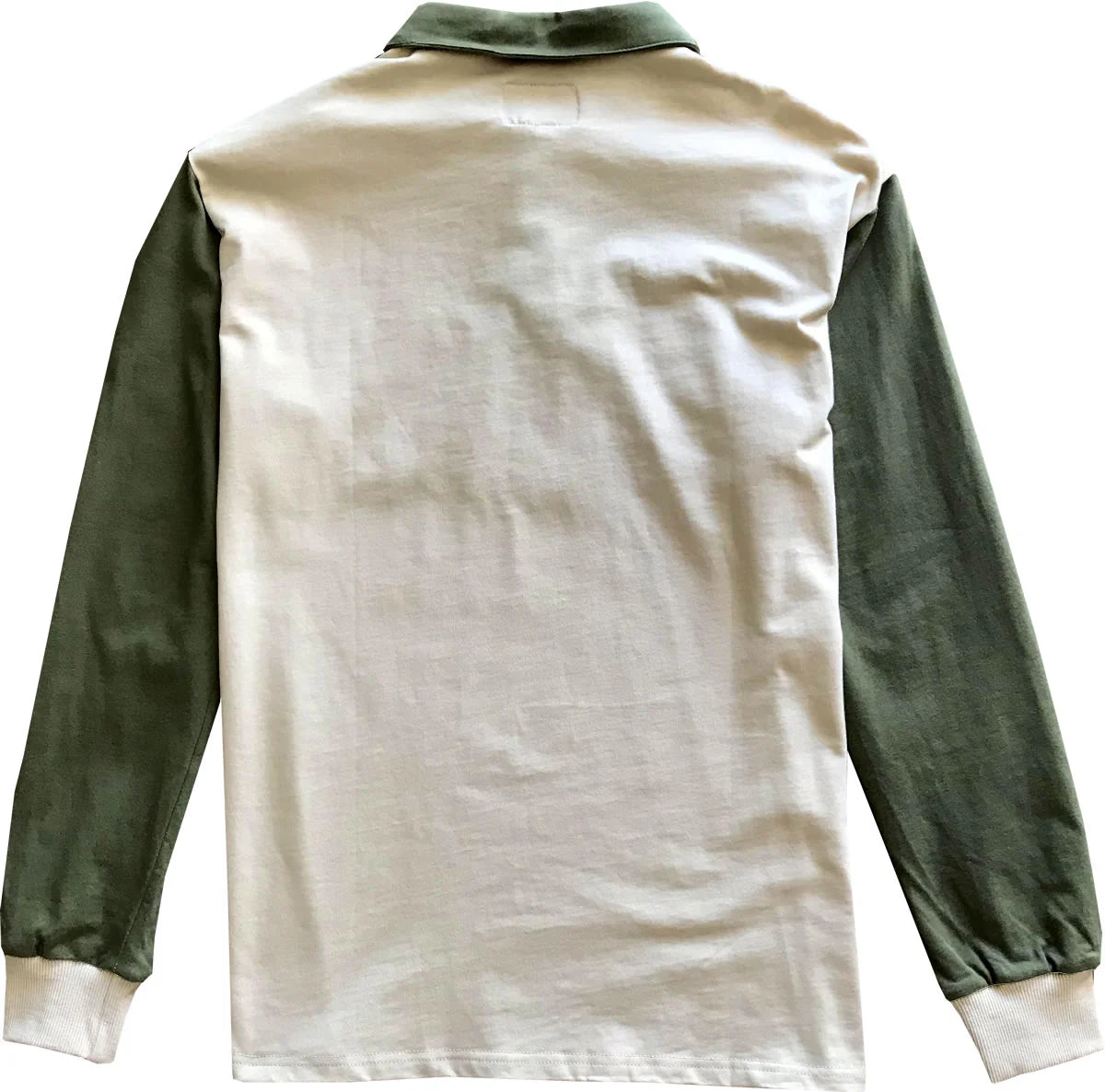 OS Color Block Long Sleeve Polo