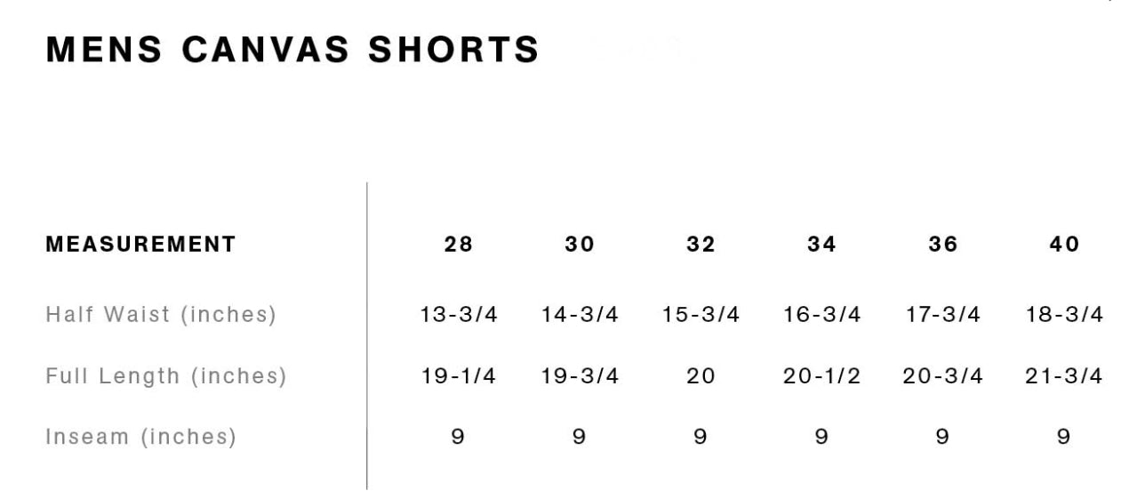 Duck Canvas Shorts