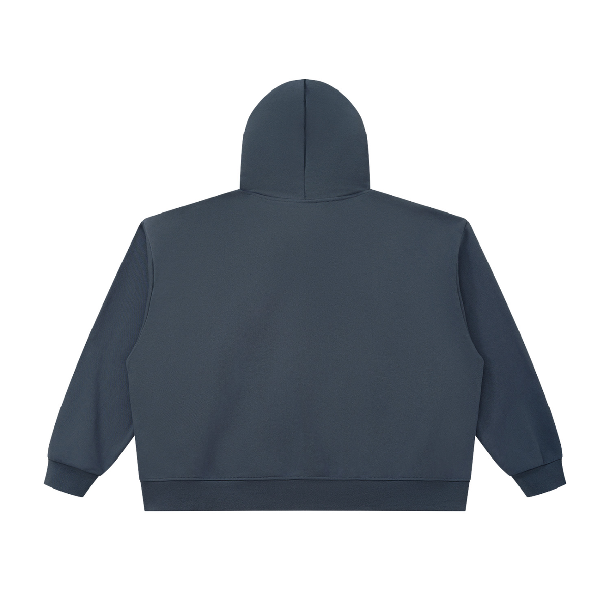OV Oversized Chunky-Zip Boxy Hoodie
