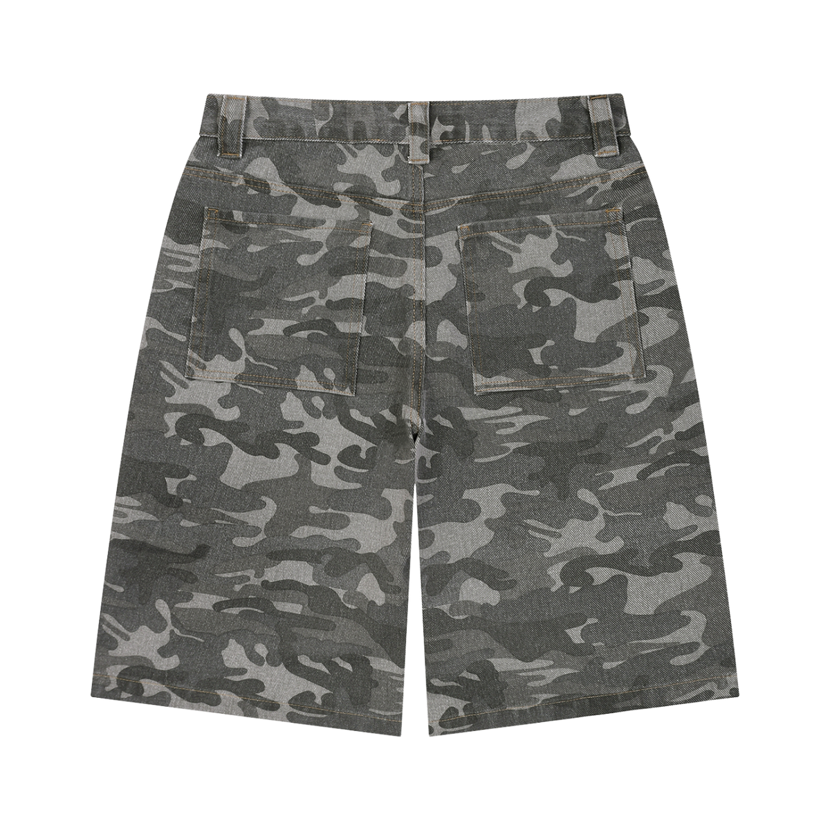 OV Wide Leg Camo Shorts