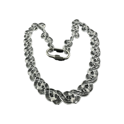 Clear Infinity Link Chain