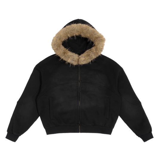 Faded Fur Sweatsuit