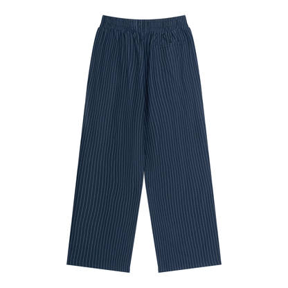 OV Striped Pleated Pants