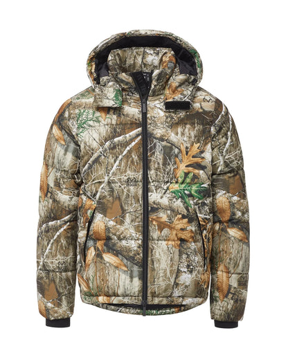 Camo Puffer Jacket