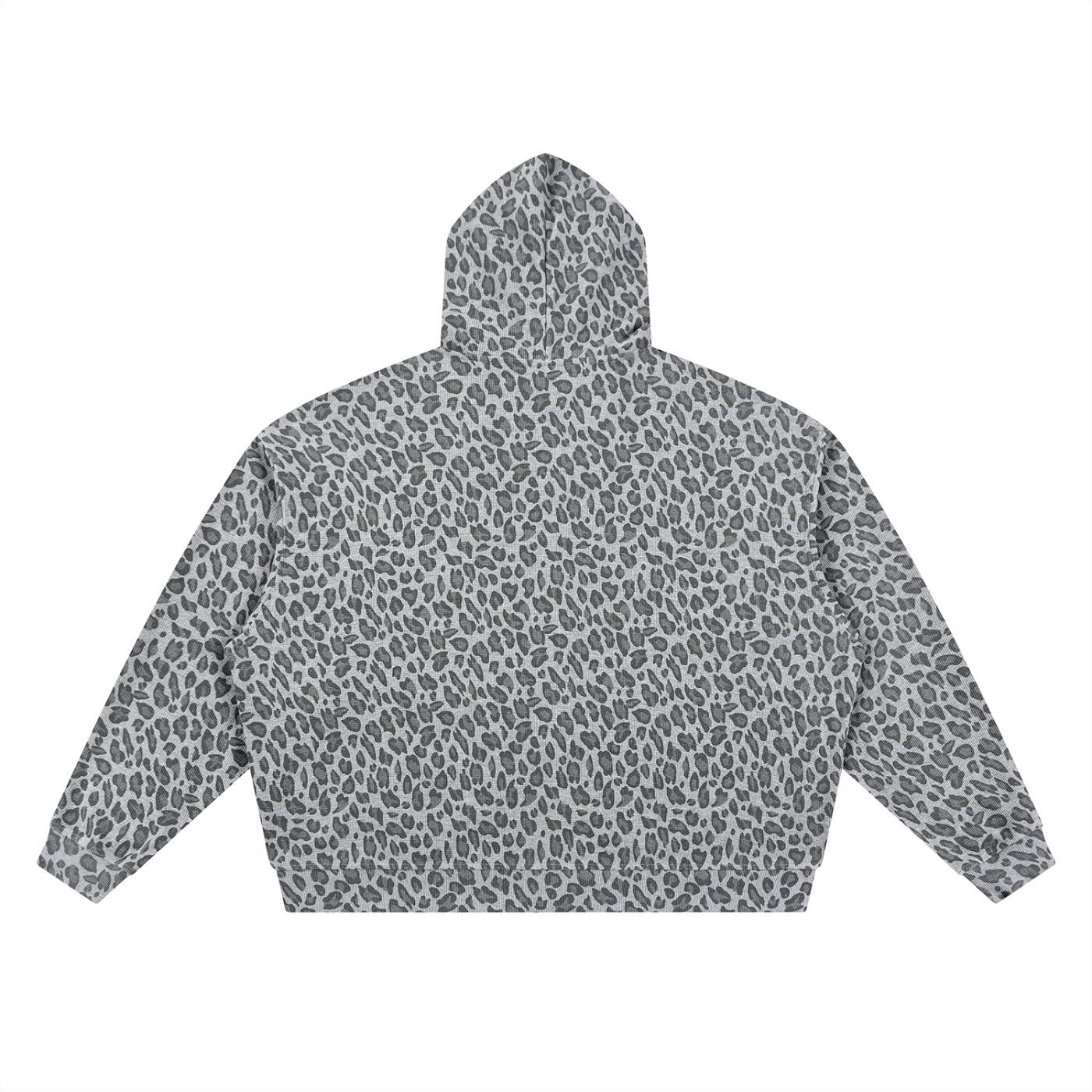 OV Leopard Print Waffle Hoodie