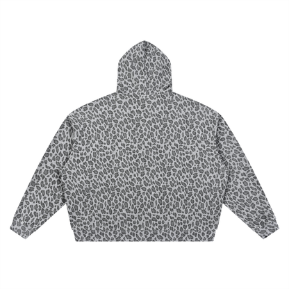 OV Leopard Print Waffle Hoodie