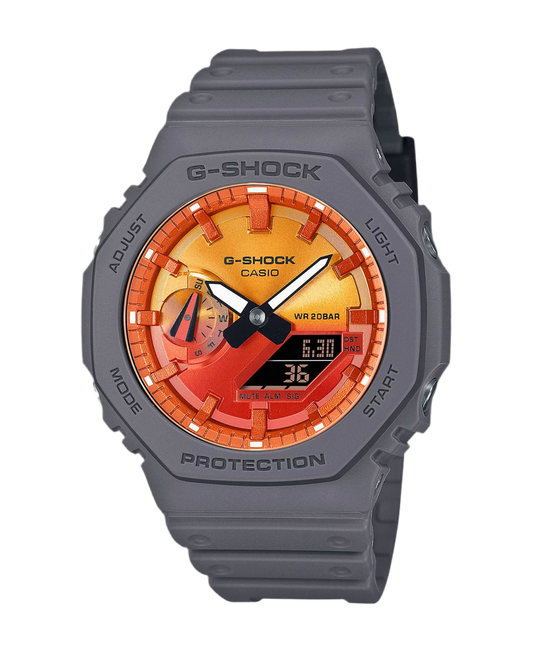 Orange Face G Shock Watch