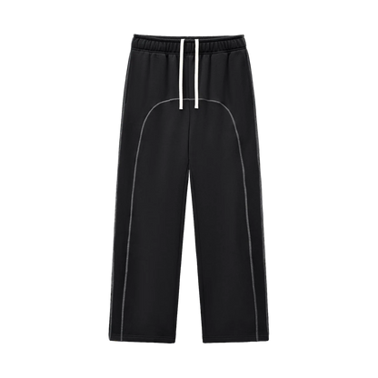 Contrast Stitched Sweatsuit