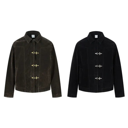 Ovelli Buckle Bomber Jacket