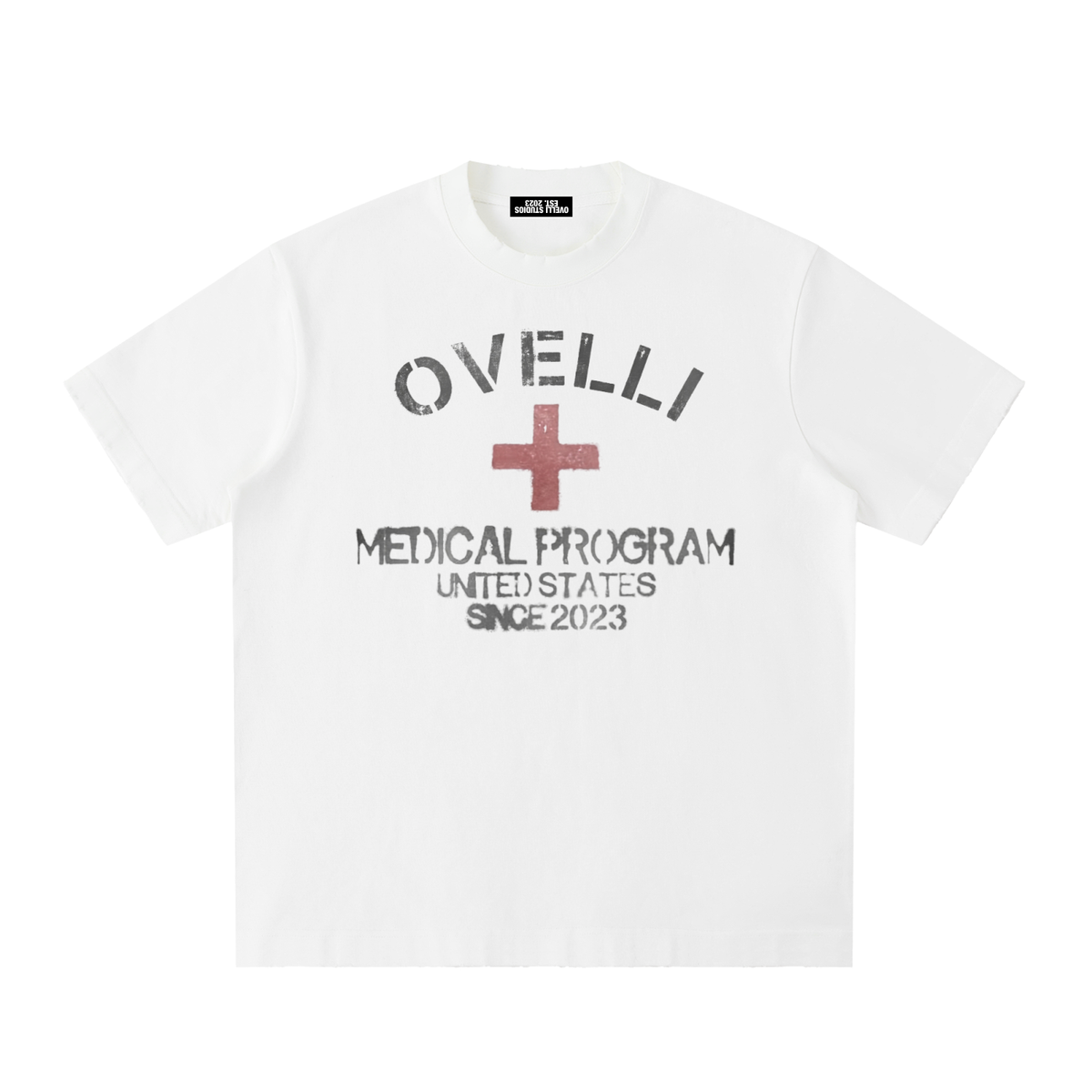 Heavyweight Vintage Washed Frayed T-Shirt