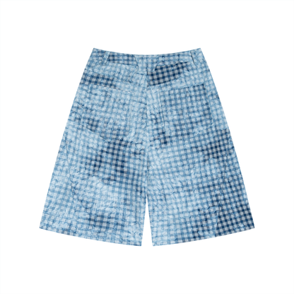 OV Vintage Wash Plaid Shorts