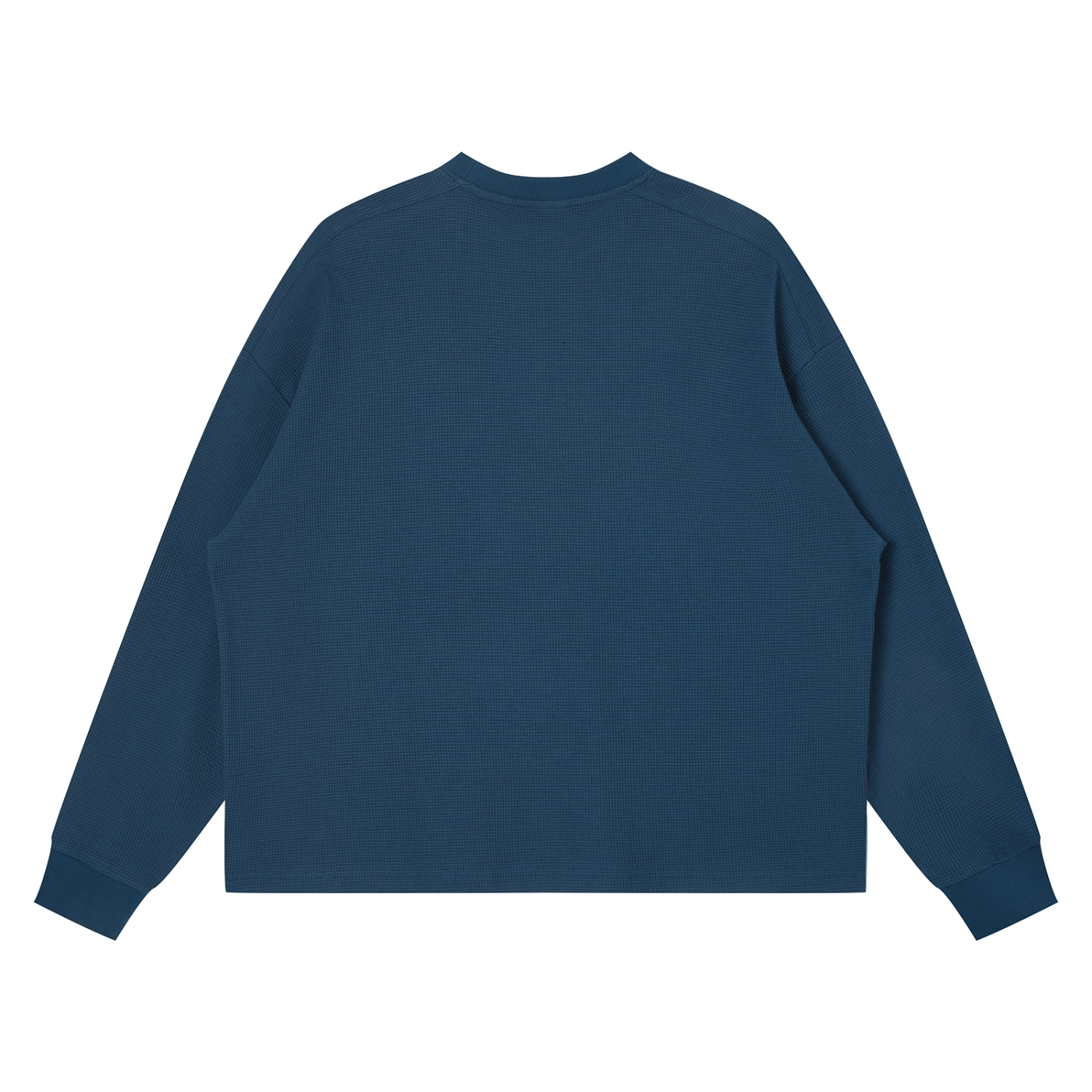 Waffle Boxy Long Sleeve T-Shirt