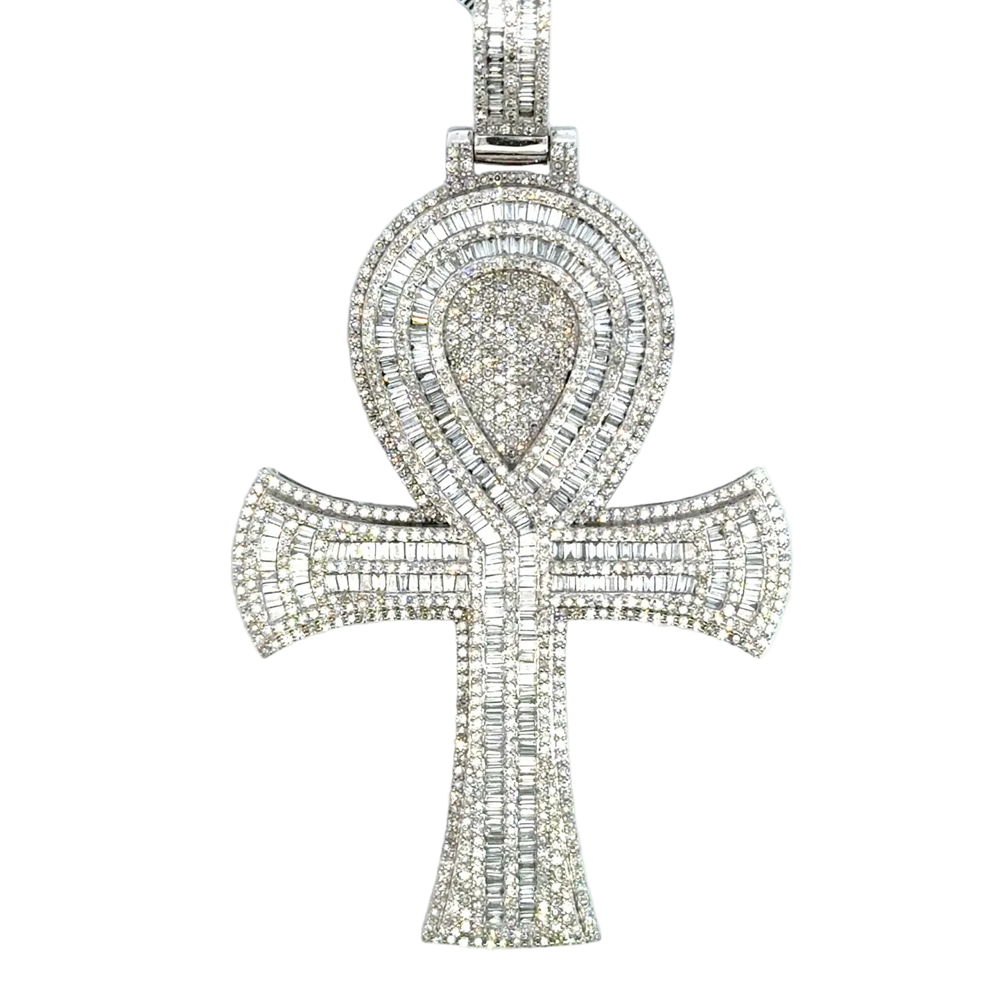 OV Diamond Ankh Pendant