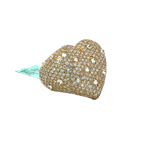 Diamond Heart Ring