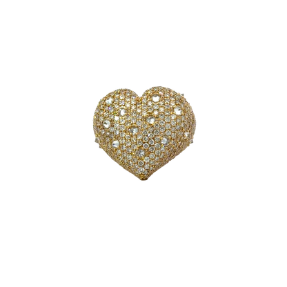 Diamond Heart Ring