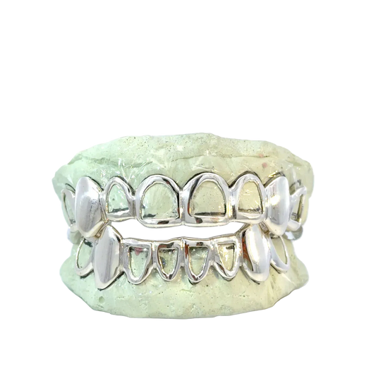 Open face + Solid Fang Grillz