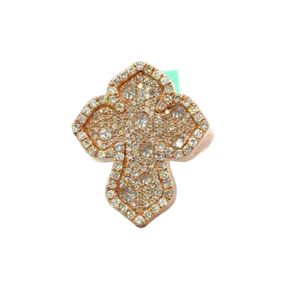 Diamond Cross Ring
