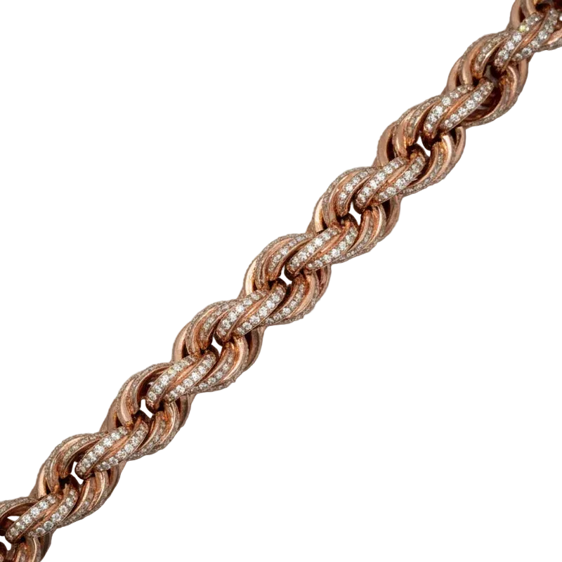 OV Rose Gold Rope Bracelet