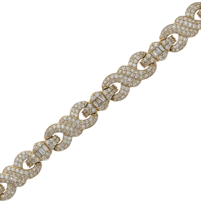 OV Diamond Infinity Bracelet