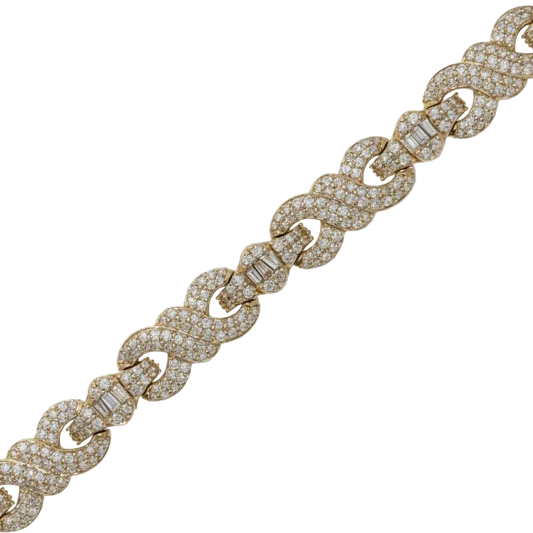 OV Diamond Infinity Bracelet