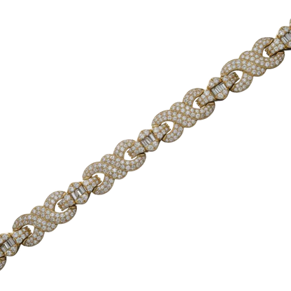 OV Diamond Infinity Bracelet