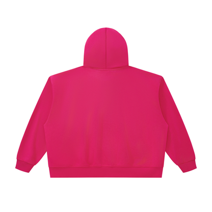 OV Oversized Chunky-Zip Boxy Hoodie