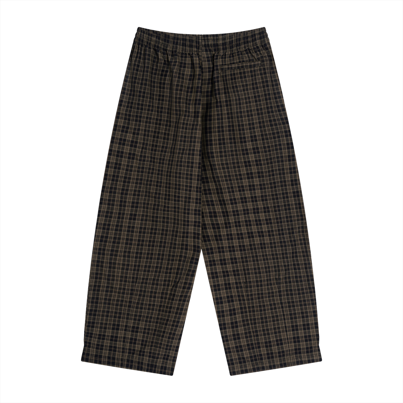 OV Plaid Wide Leg Pants