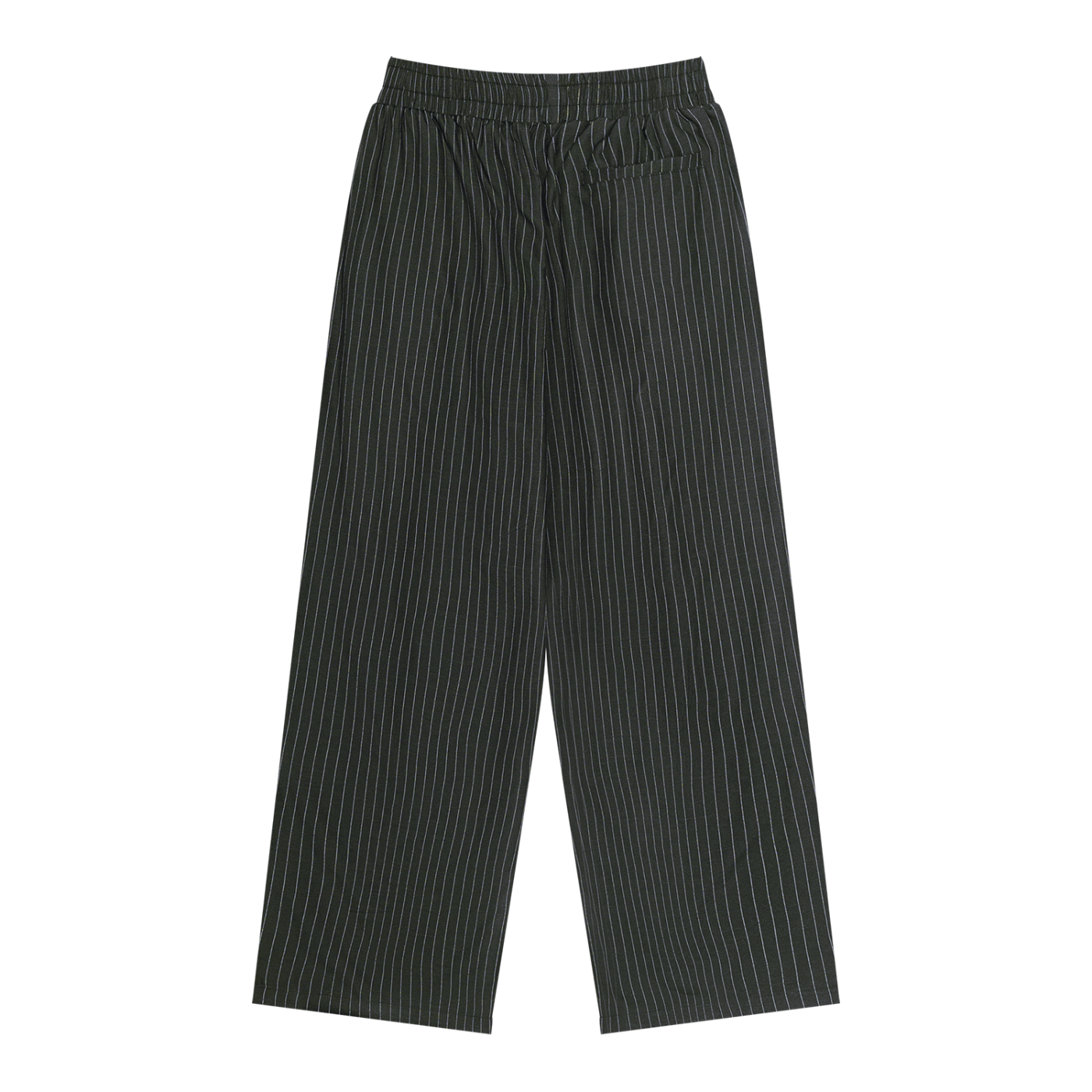 OV Striped Pleated Pants