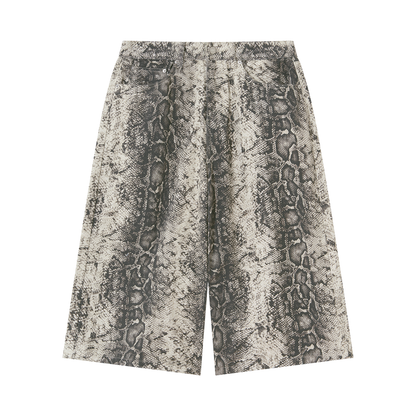 OV Snake Print Shorts