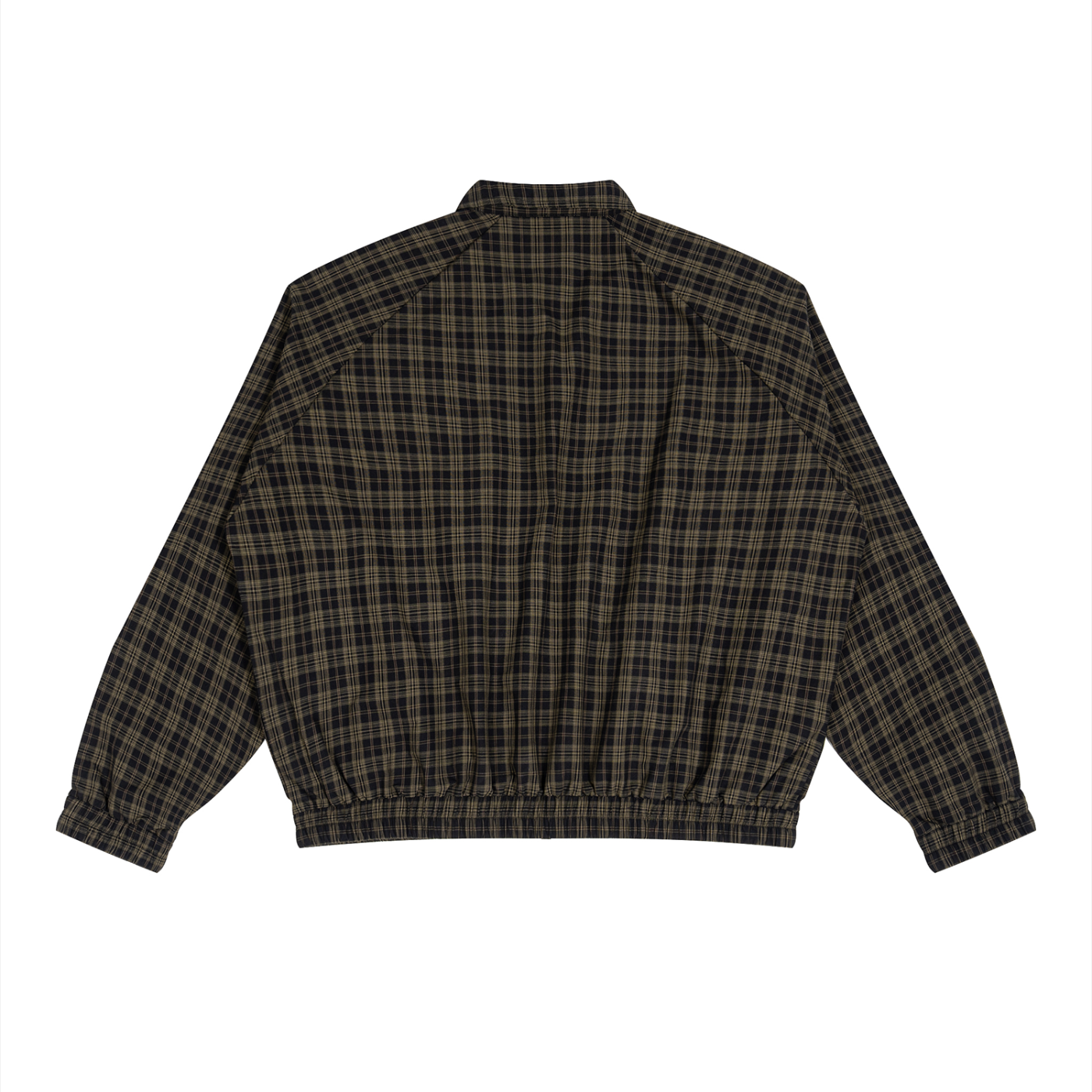 OV Plaid Full-Zip Track Jacket