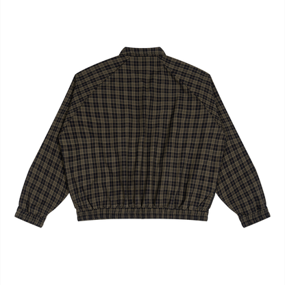 OV Plaid Full-Zip Track Jacket