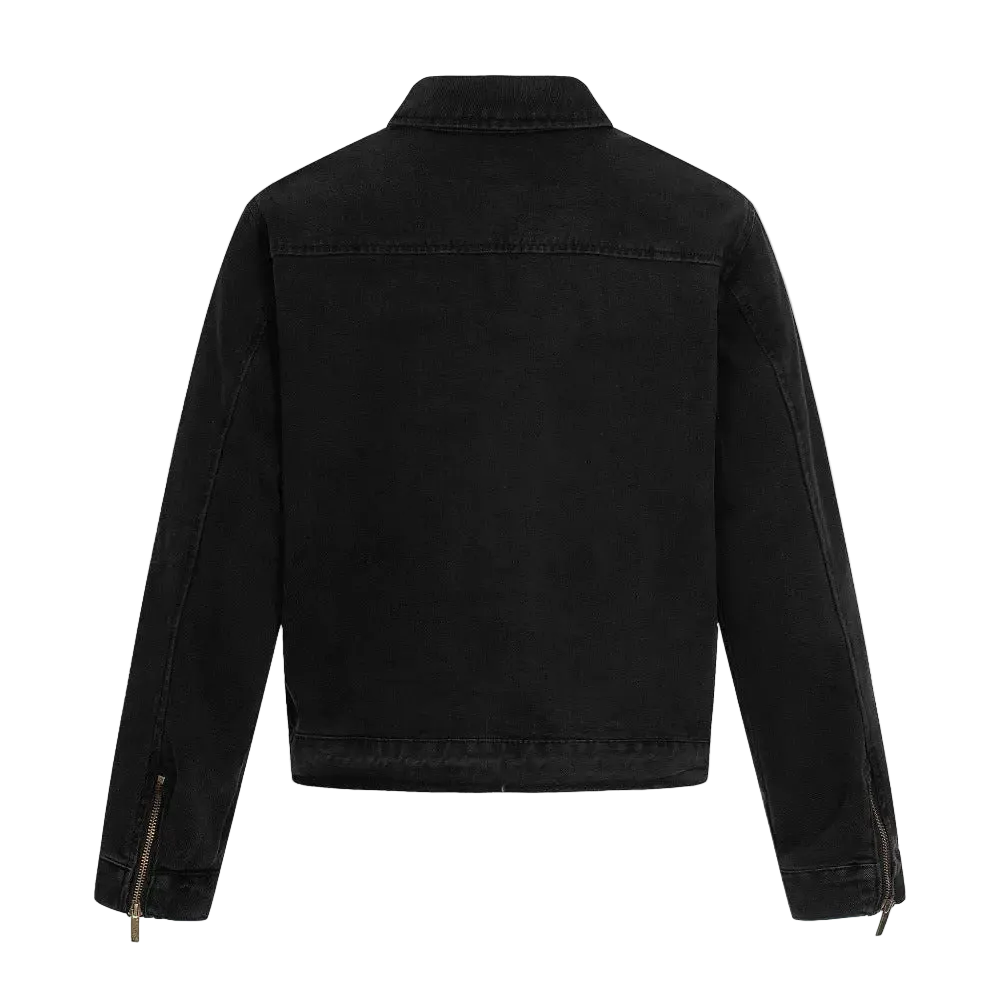 Rhinestone Denim Jacket
