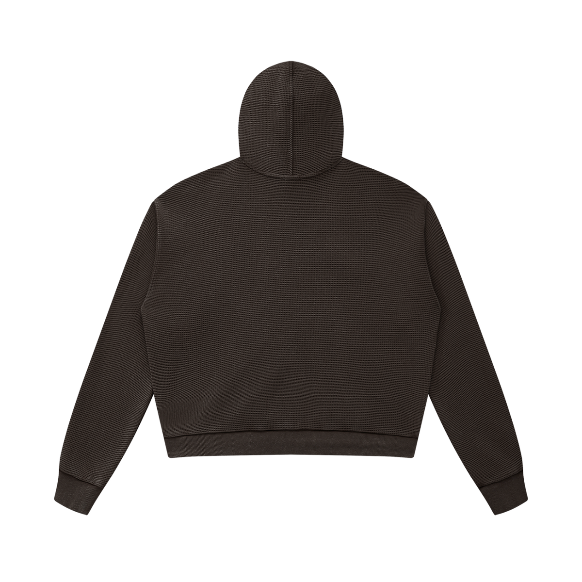 OV Mineral Wash Boxy Waffle Hoodie