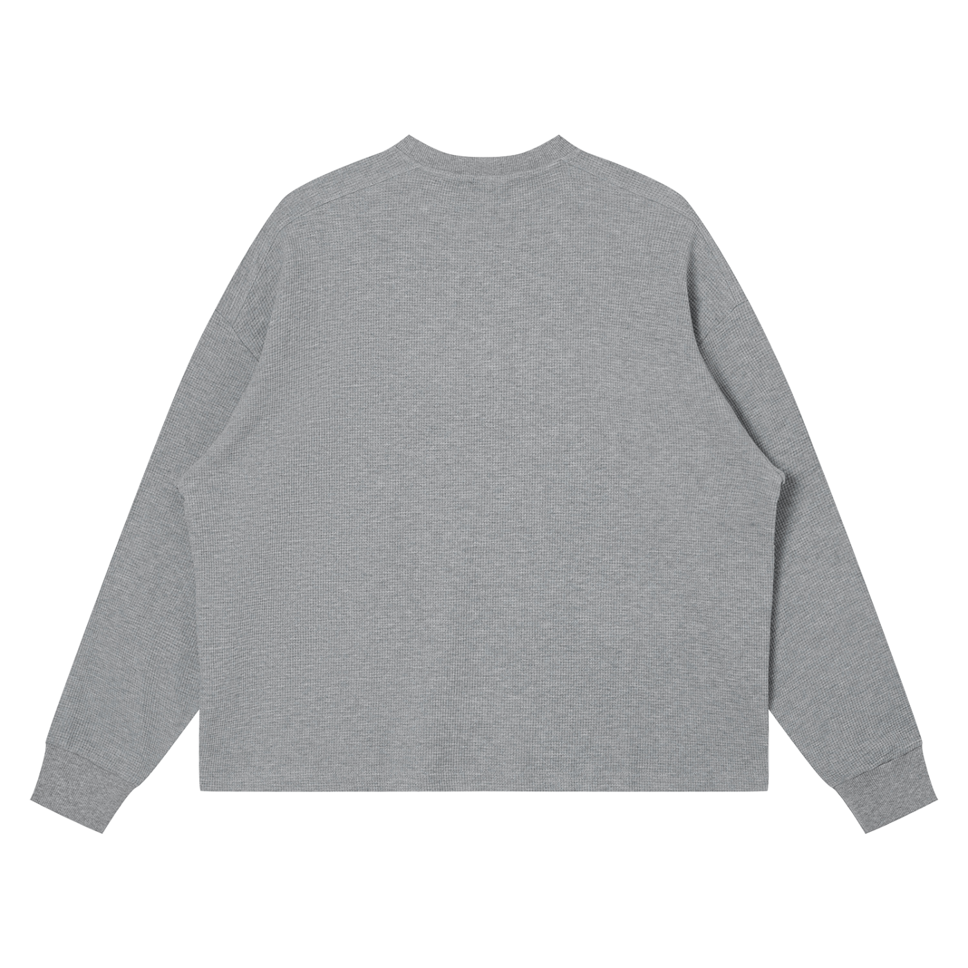 Waffle Boxy Long Sleeve T-Shirt